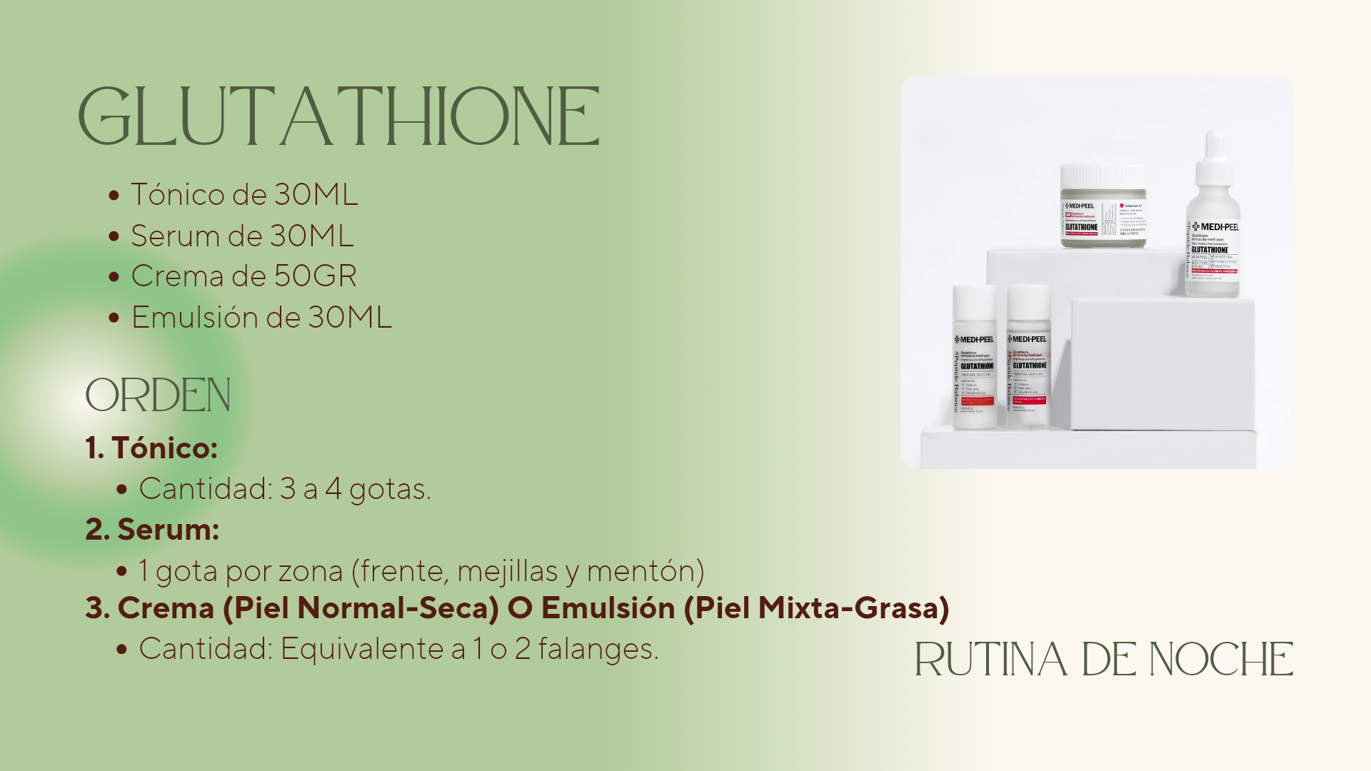 Kit Manchas Medipeel Bio Intense Glutathione Multi Care