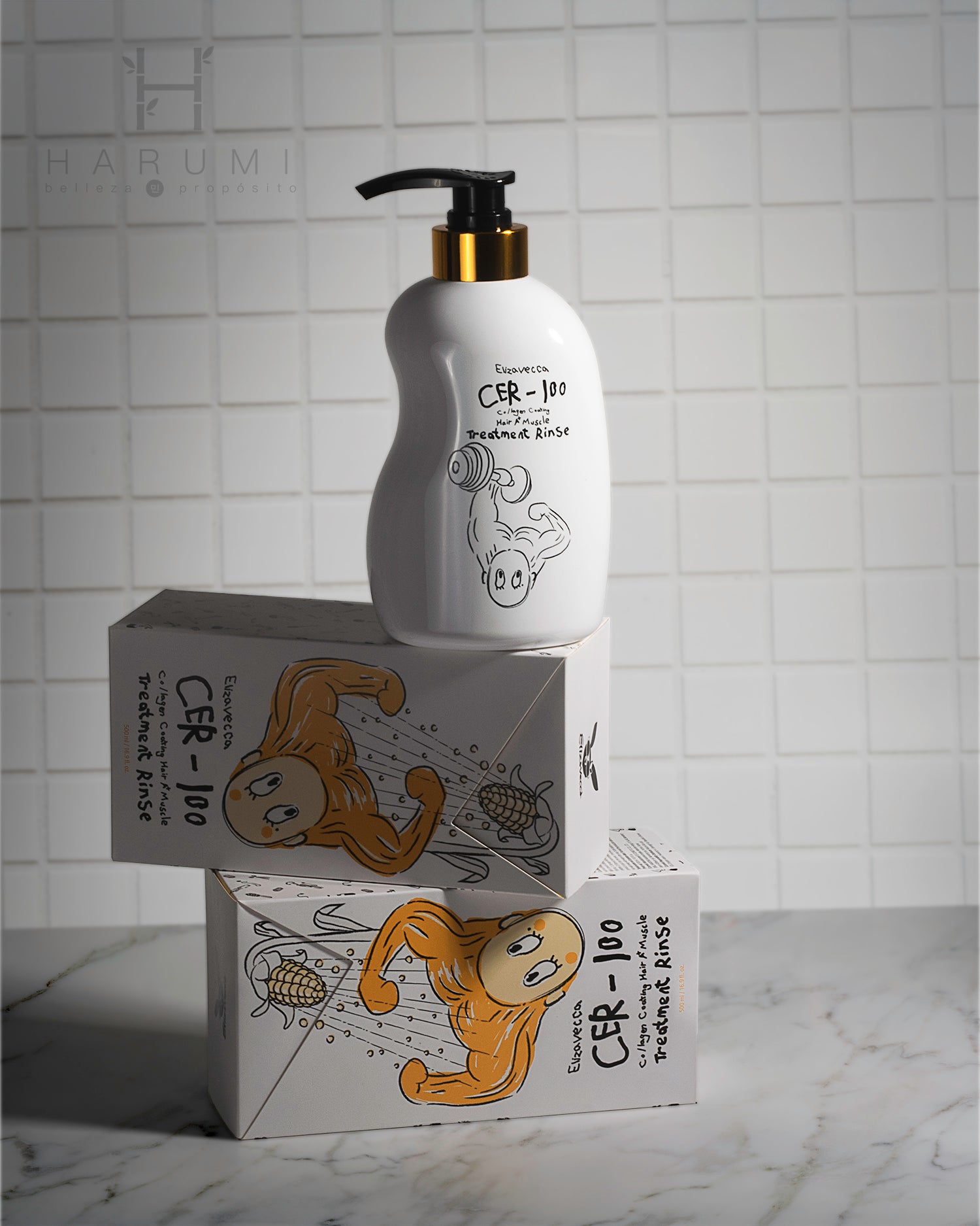 Elizavecca Cer-100 Collagen Coating Hair A+ Muscle Treatment Rinse