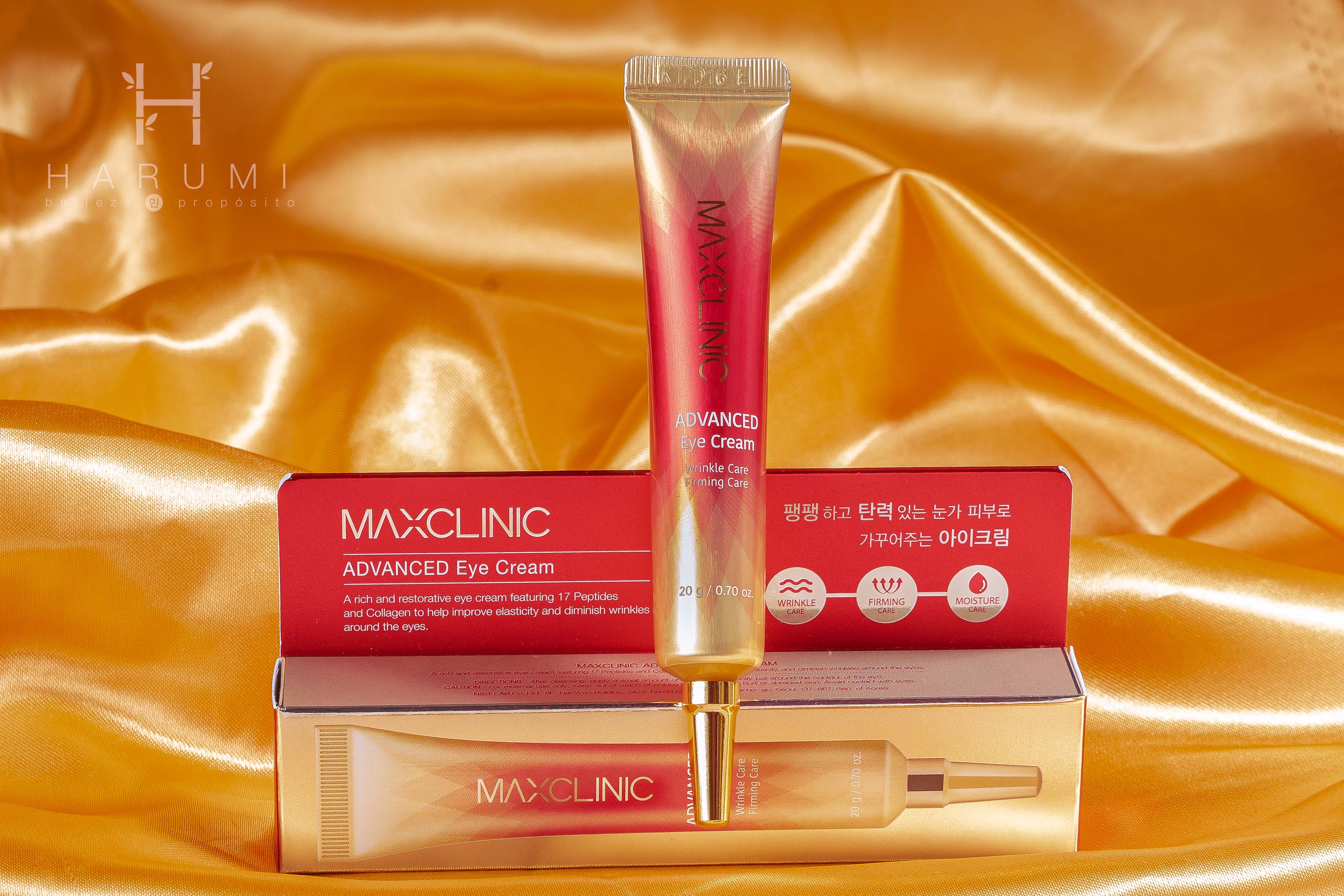 Maxclinic Advanced Eye Cream Skincare maquillaje productos de belleza coreanos en Colombia kbeauty