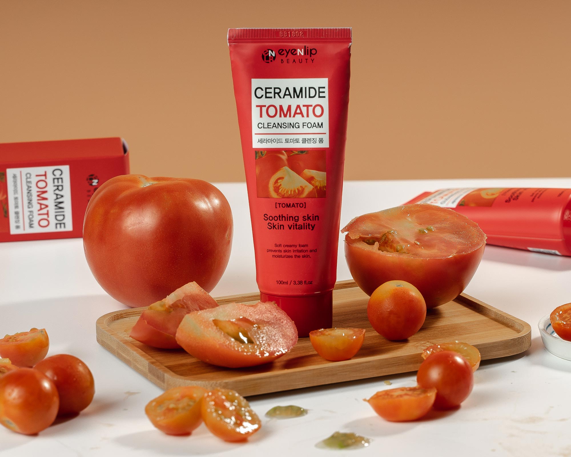 Eyenlip Ceramide Tomato Cleansing Foam
