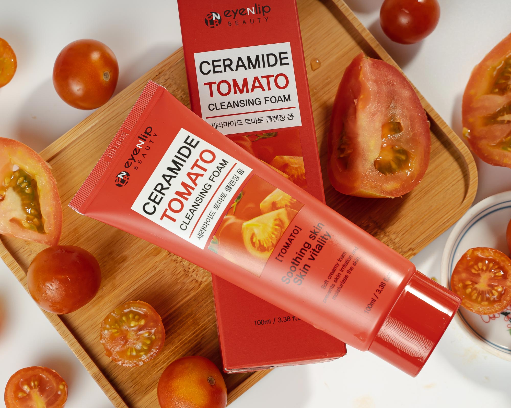 Eyenlip Ceramide Tomato Cleansing Foam