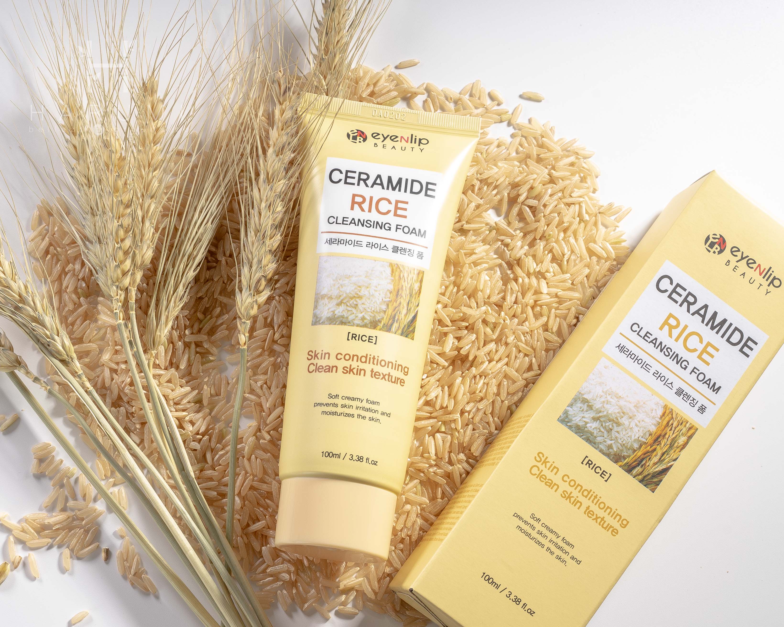 Eyenlip Ceramide Rice Cleansing Foam Skincare maquillaje productos de belleza coreanos en Colombia kbeauty