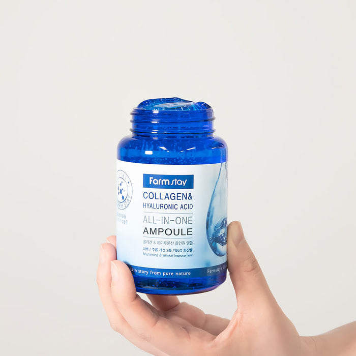 FarmStay Collagen & Hyaluronic Acid All-in-One Ampoule