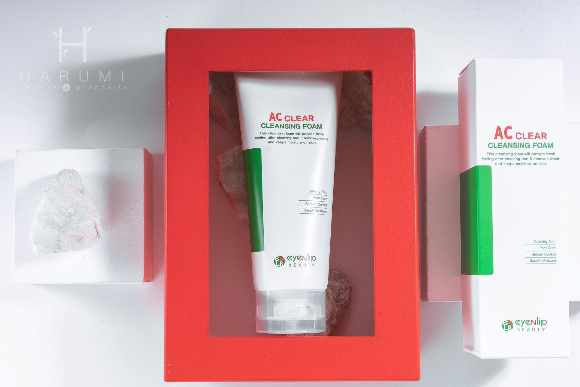Eyenlip Ac Clear Foam Skincare maquillaje productos de belleza coreanos en Colombia kbeauty