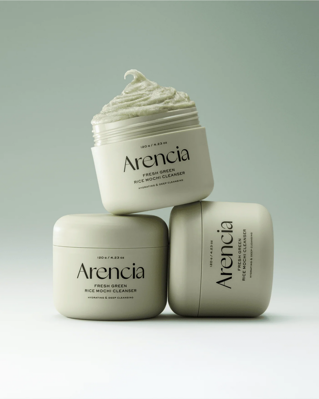 Arencia Fresh Green Rice Mochi Cleanser