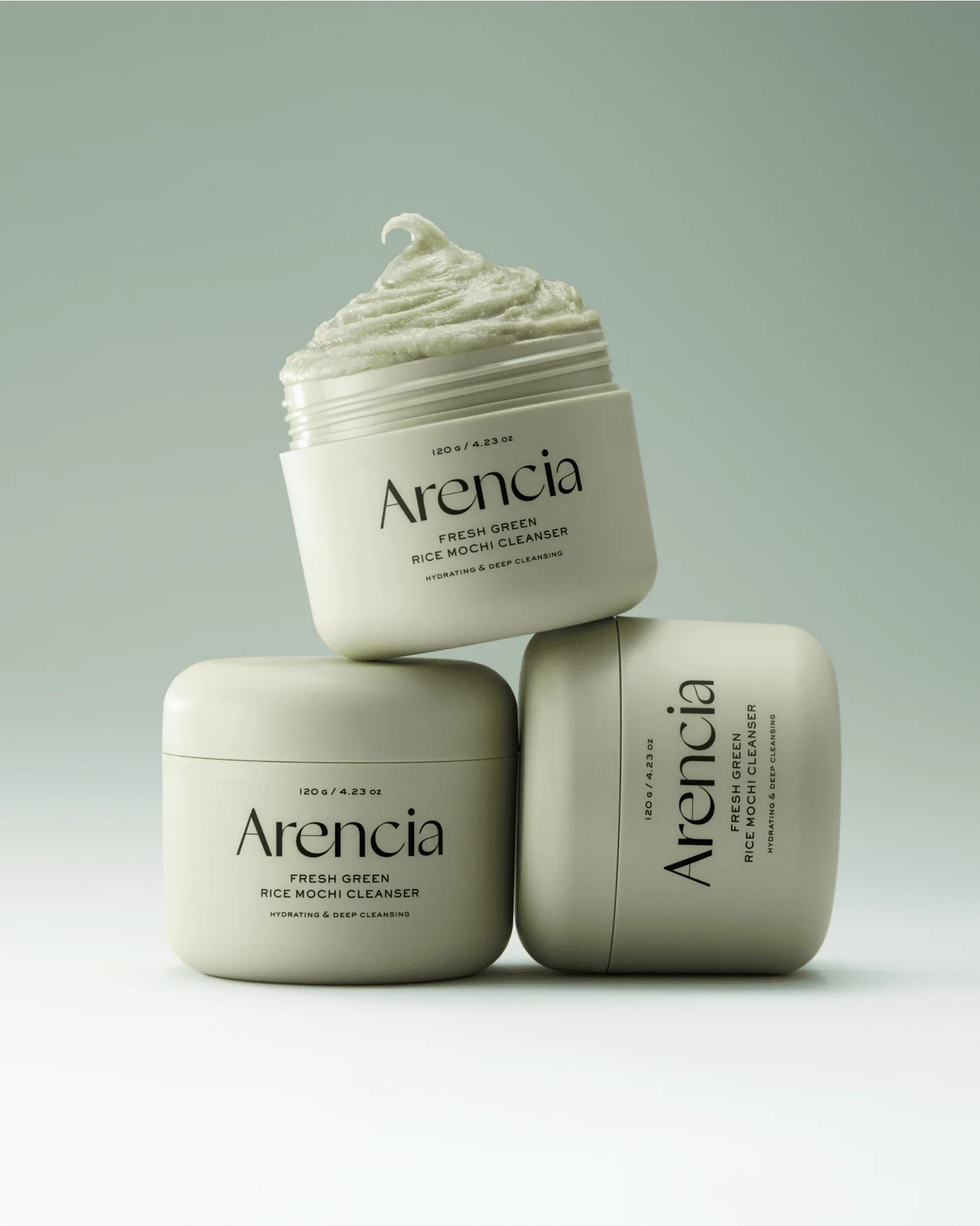 Arencia Fresh Green Rice Mochi Cleanser