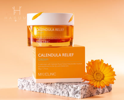 Maxclinic Calendula Relief Cream Skincare maquillaje productos de belleza coreanos en Colombia kbeauty