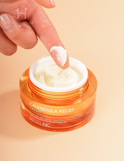 Maxclinic Calendula Relief Cream Skincare maquillaje productos de belleza coreanos en Colombia kbeauty