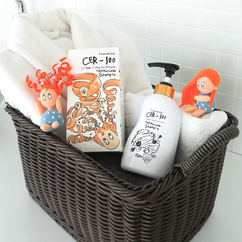 Elizavecca Cer-100 Collagen Coating Hair A+ Muscle Helltornado Shampoo