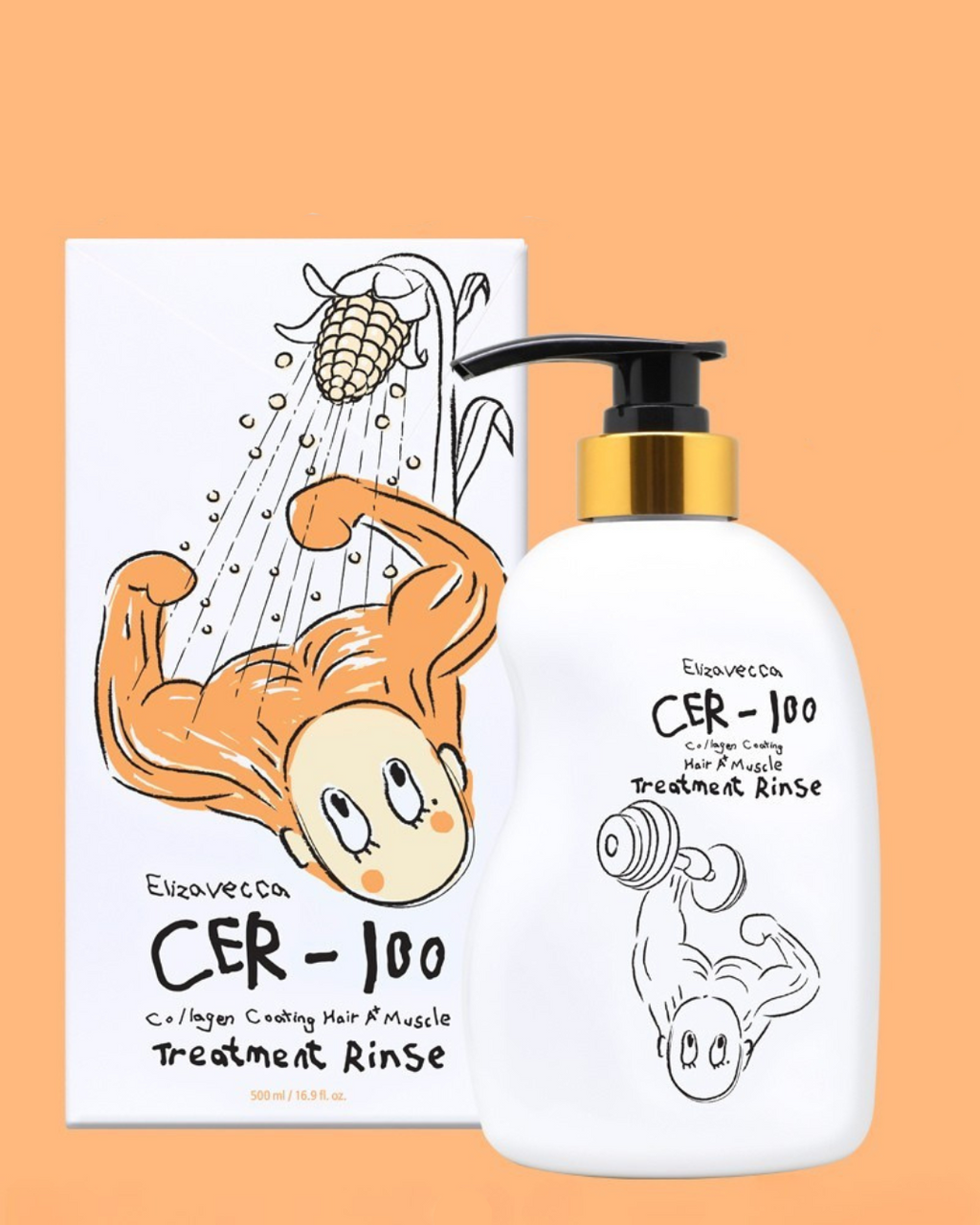 Elizavecca Cer-100 Collagen Coating Hair A+ Muscle Treatment Rinse