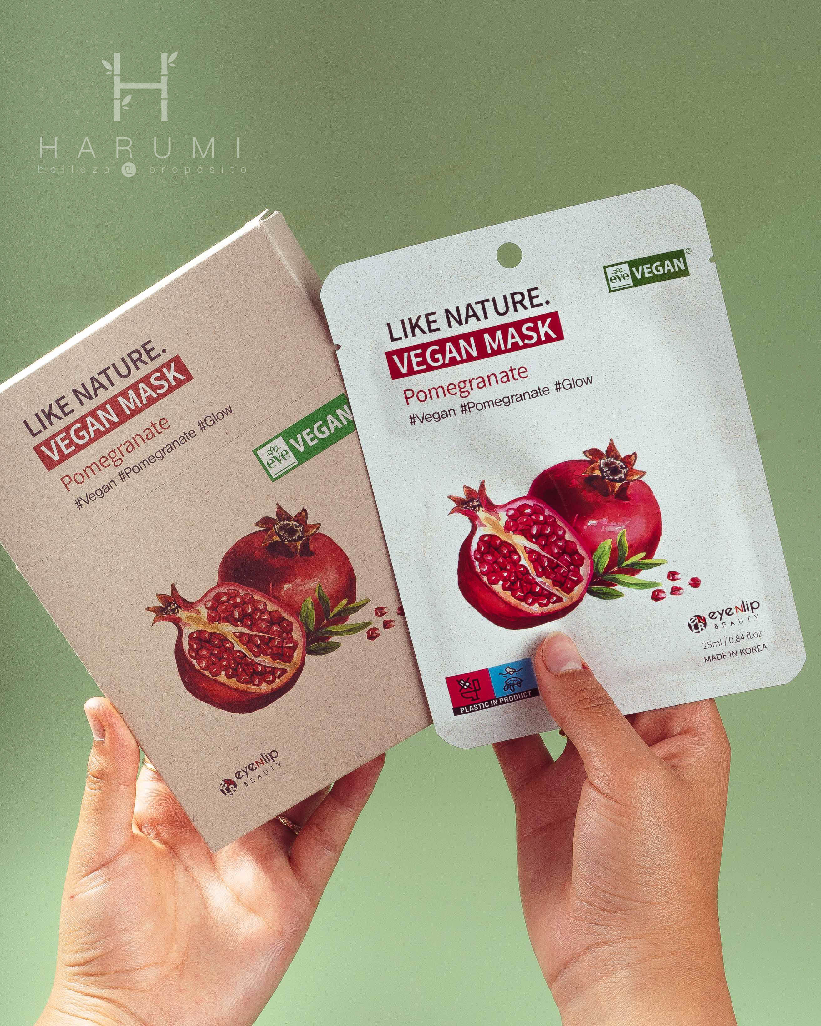 Eyenlip Like Nature Vegan Mask Pack Pomegranate