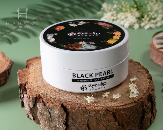 Eyenlip Black Pearl Hydrogel Eye Patch Skincare maquillaje productos de belleza coreanos en Colombia kbeauty