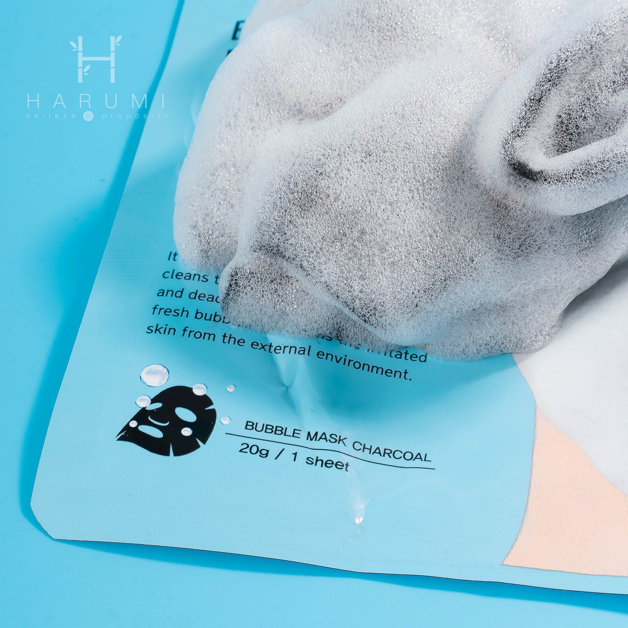 Eyenlip Detoxifying Black O2 Bubble Mask Charcoal Skincare maquillaje productos de belleza coreanos en Colombia kbeauty