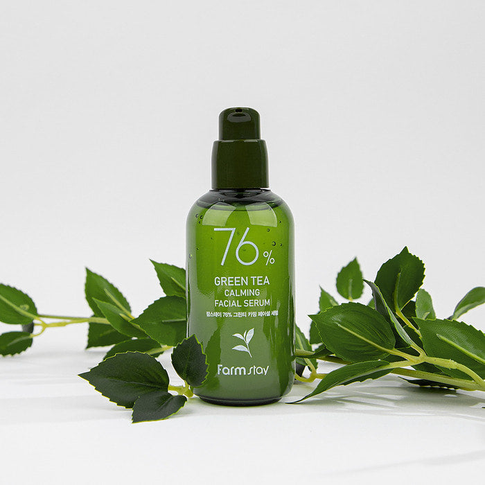 Farmstay 76% Green Tea Calming Facial Serum
