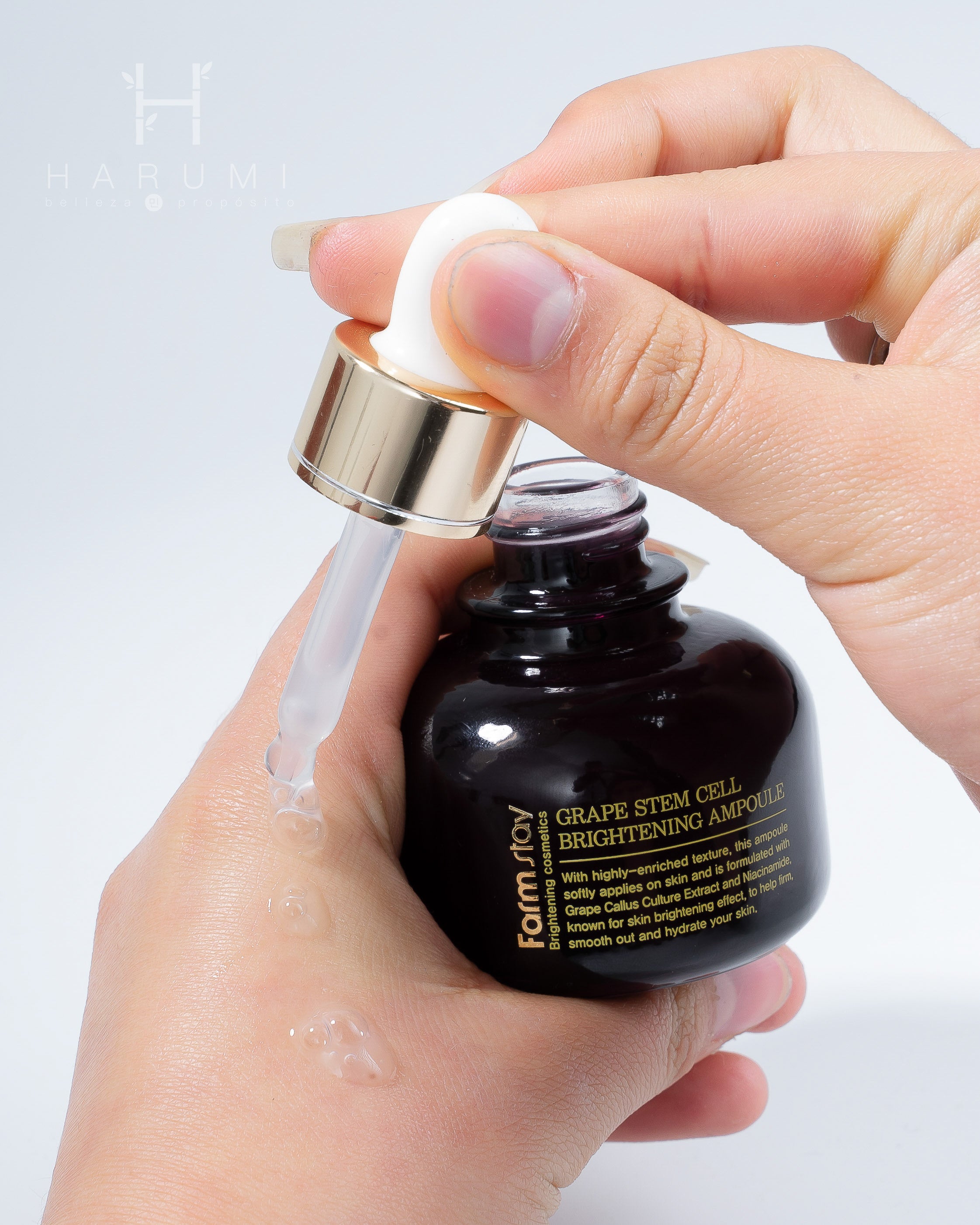 Farmstay Grape Stem Cell Brightening Ampoule