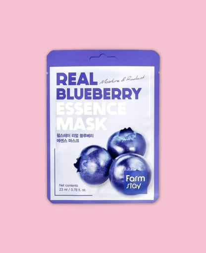 Farmstay Real Blueberry Essence Mask