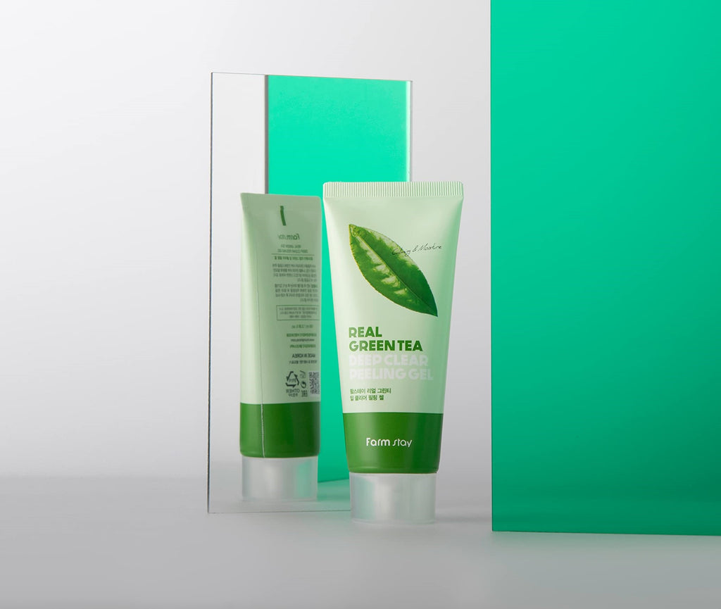 Farmstay Real Green Tea Deep Clear Peeling Gel