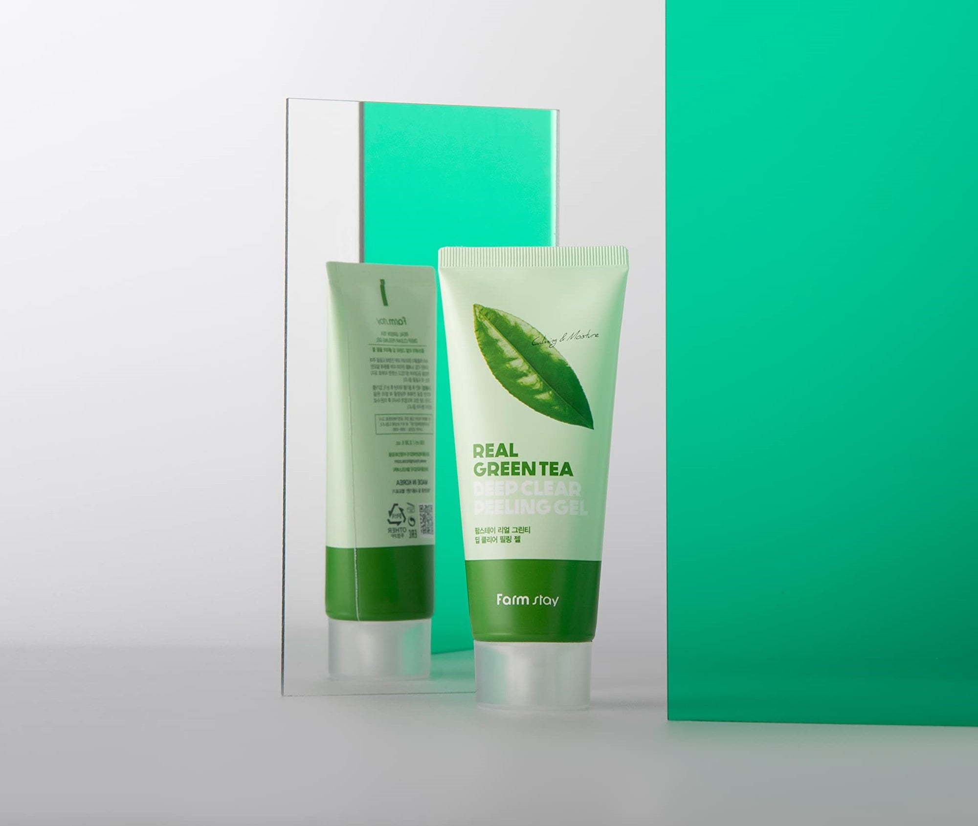 Farmstay Real Green Tea Deep Clear Peeling Gel