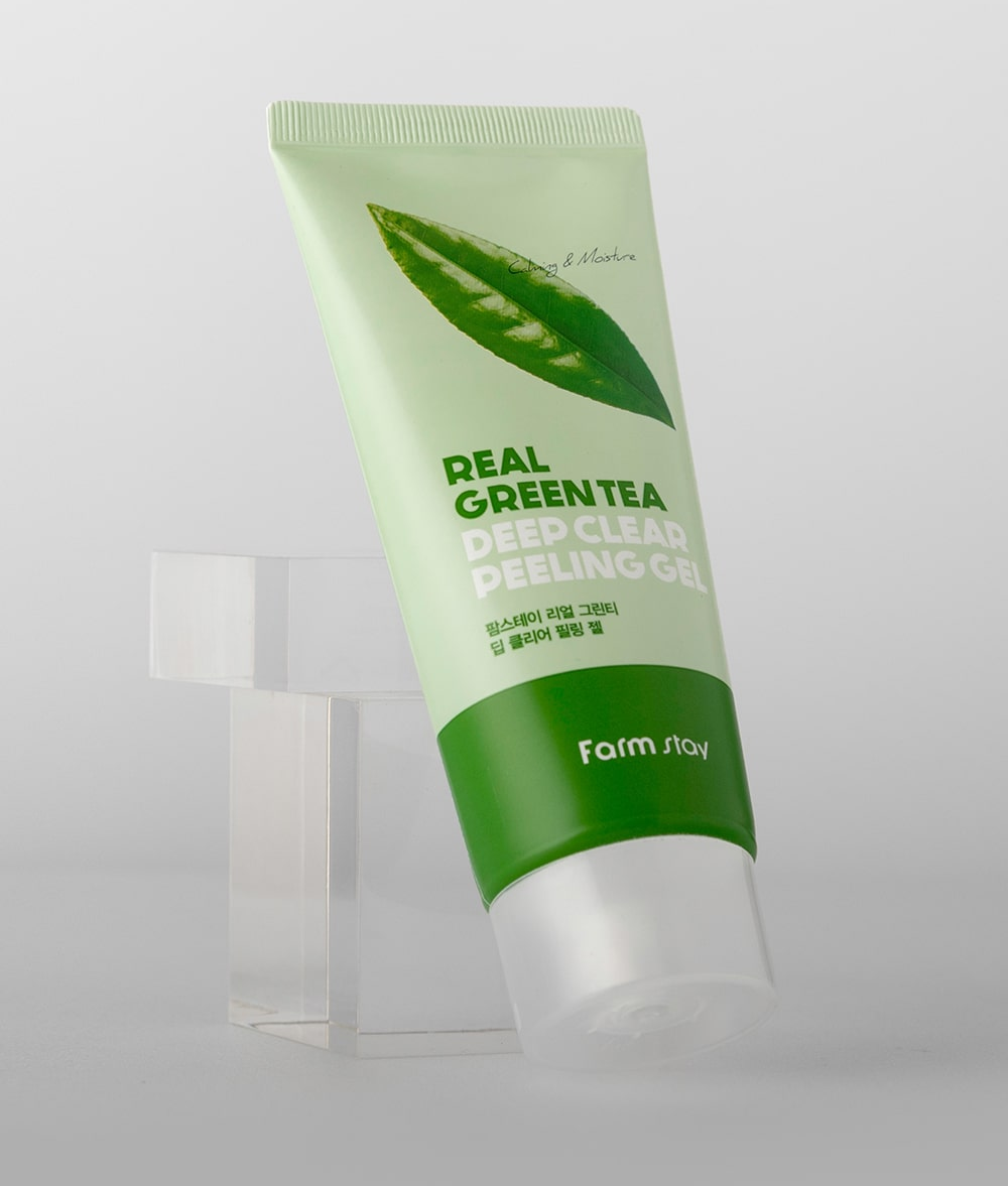 Farmstay Real Green Tea Deep Clear Peeling Gel