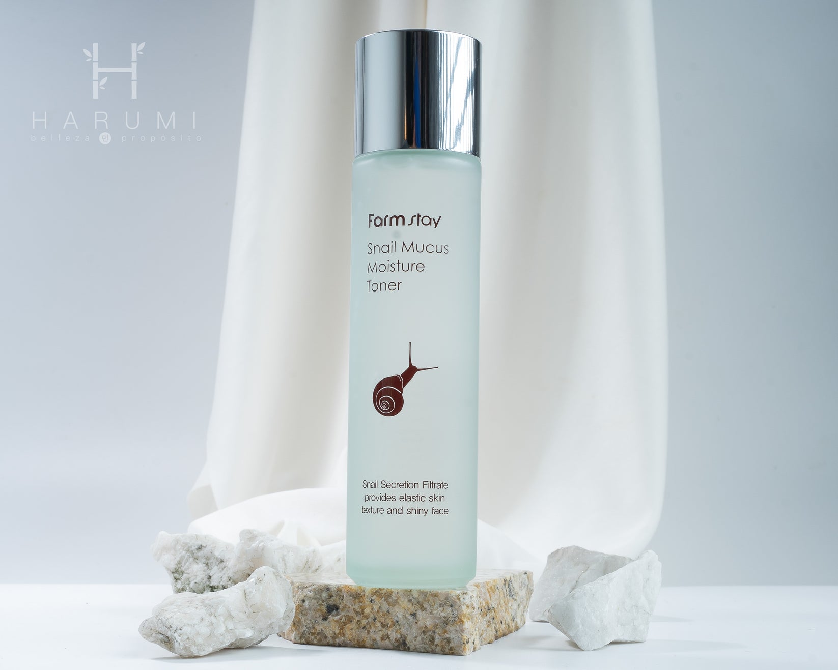 Tónico facial de FarmStay con Baba de Caracol Farmstay Snail Mucus