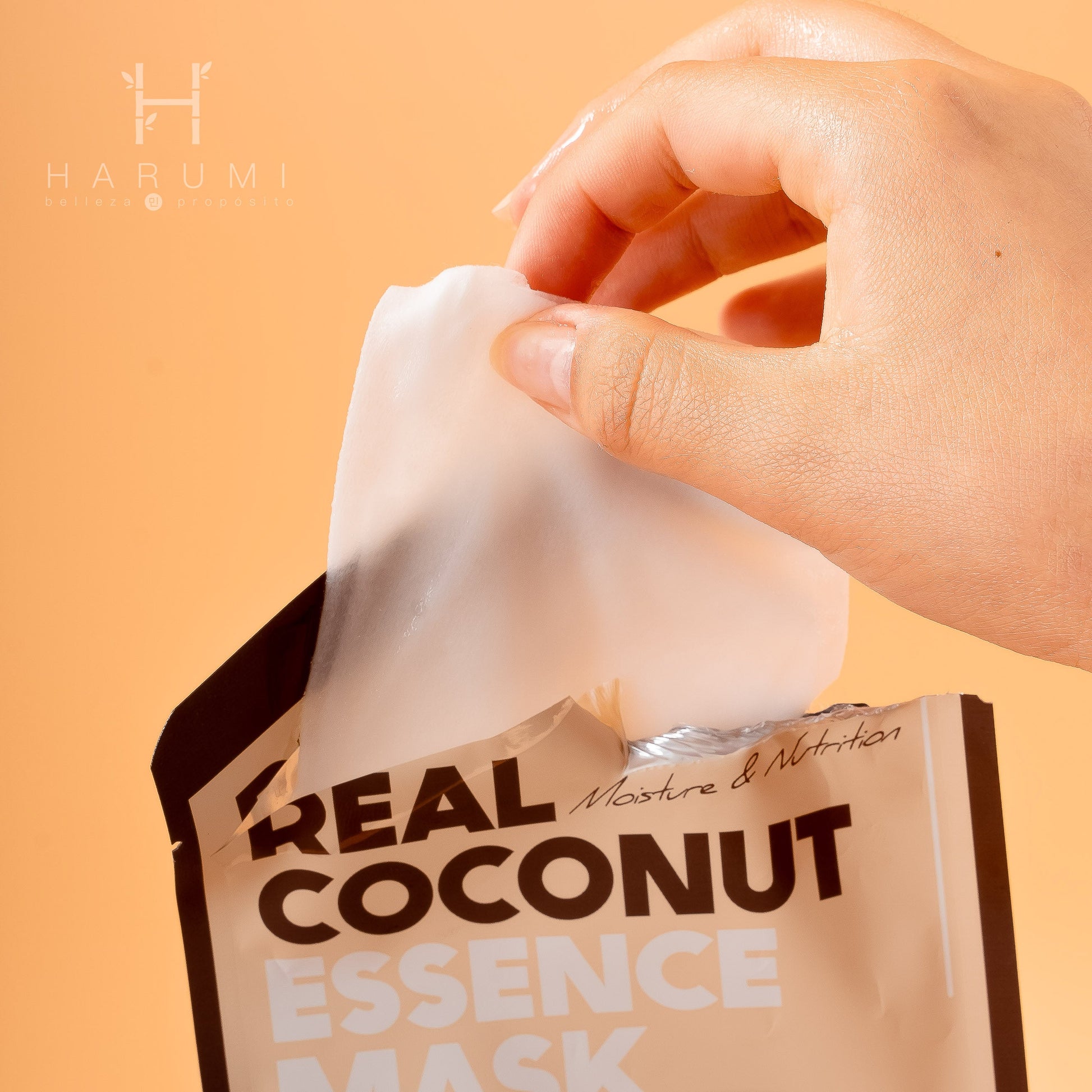 Farmstay Real Coconut Essence Mask Skincare maquillaje productos de belleza coreanos en Colombia kbeauty