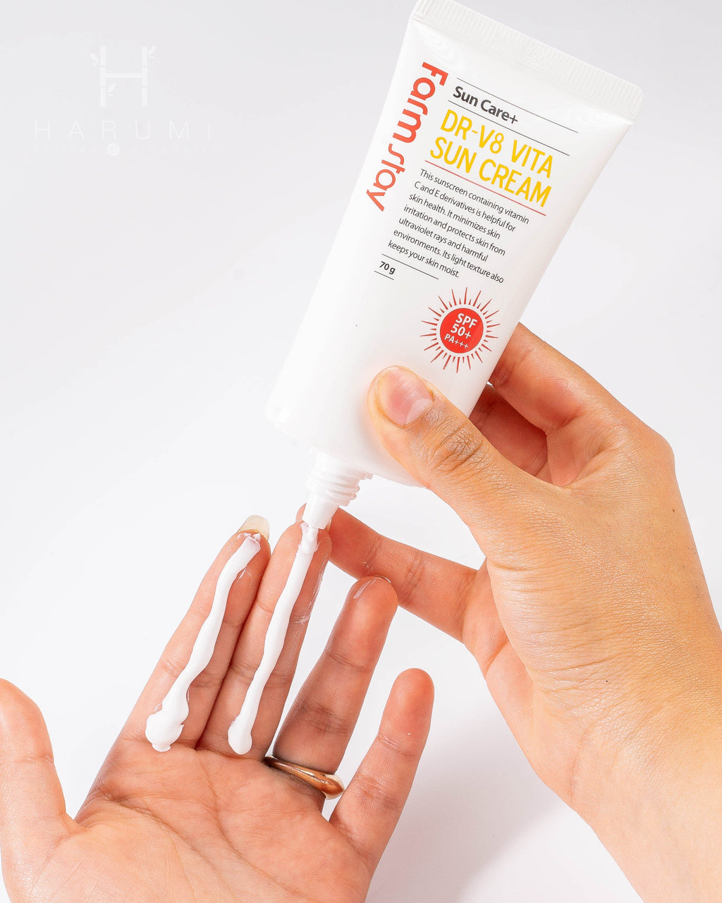 FarmStay Dr-V8 Vita Sun Cream Skincare maquillaje productos de belleza coreanos en Colombia kbeauty