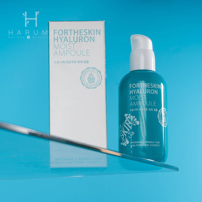 Fortheskin Hyaluron Moist Ampoule Skincare maquillaje productos de belleza coreanos en Colombia kbeauty