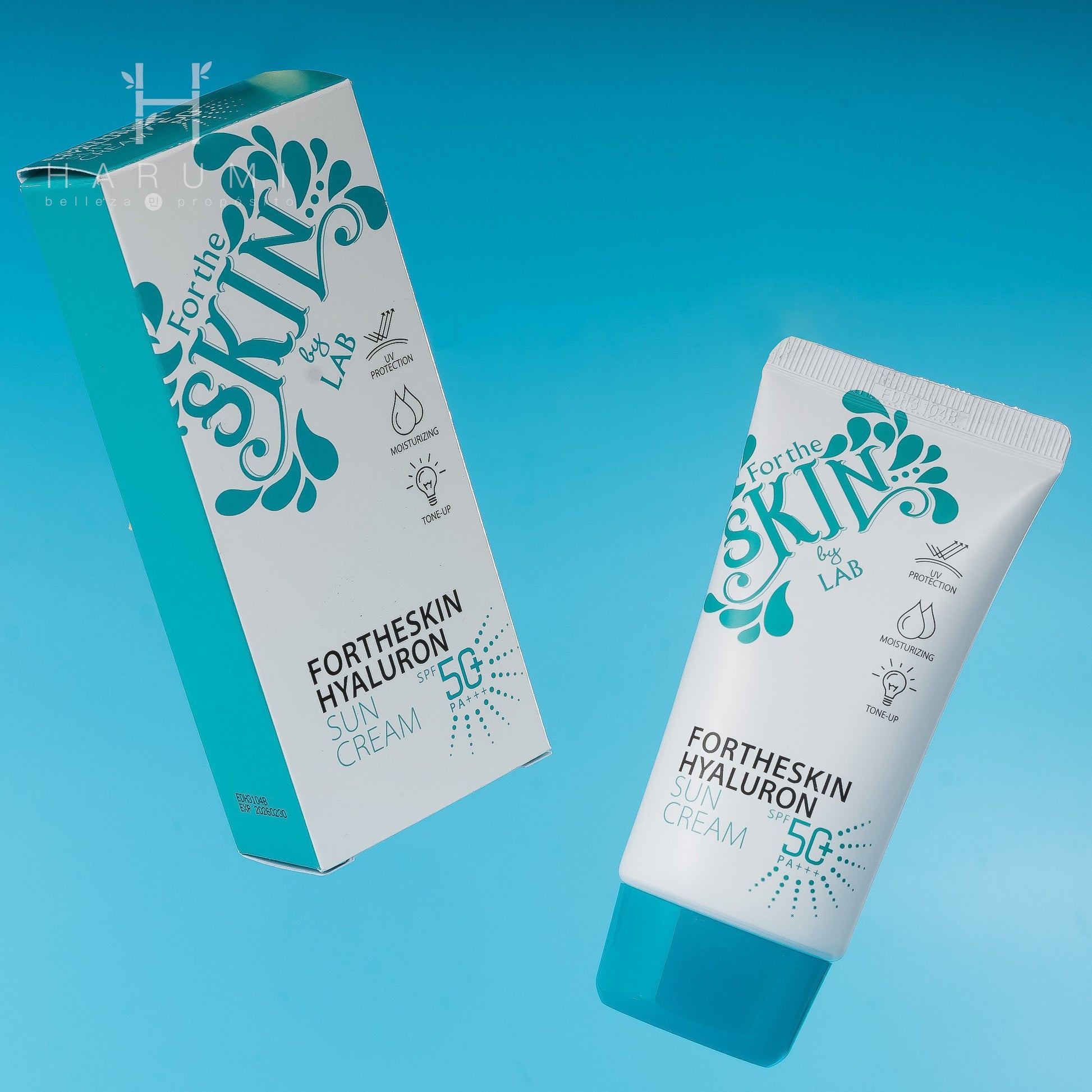 Fortheskin Hyaluron Sun Cream Skincare maquillaje productos de belleza coreanos en Colombia kbeauty