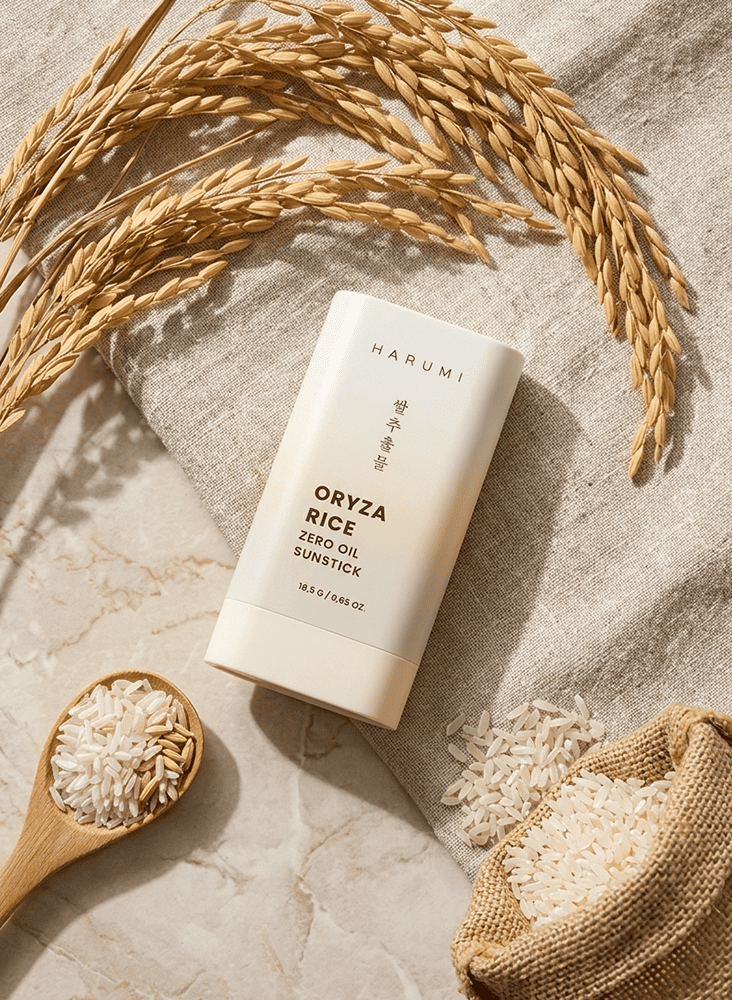 Harumi Oryza Rice Zero Oil Sunstick