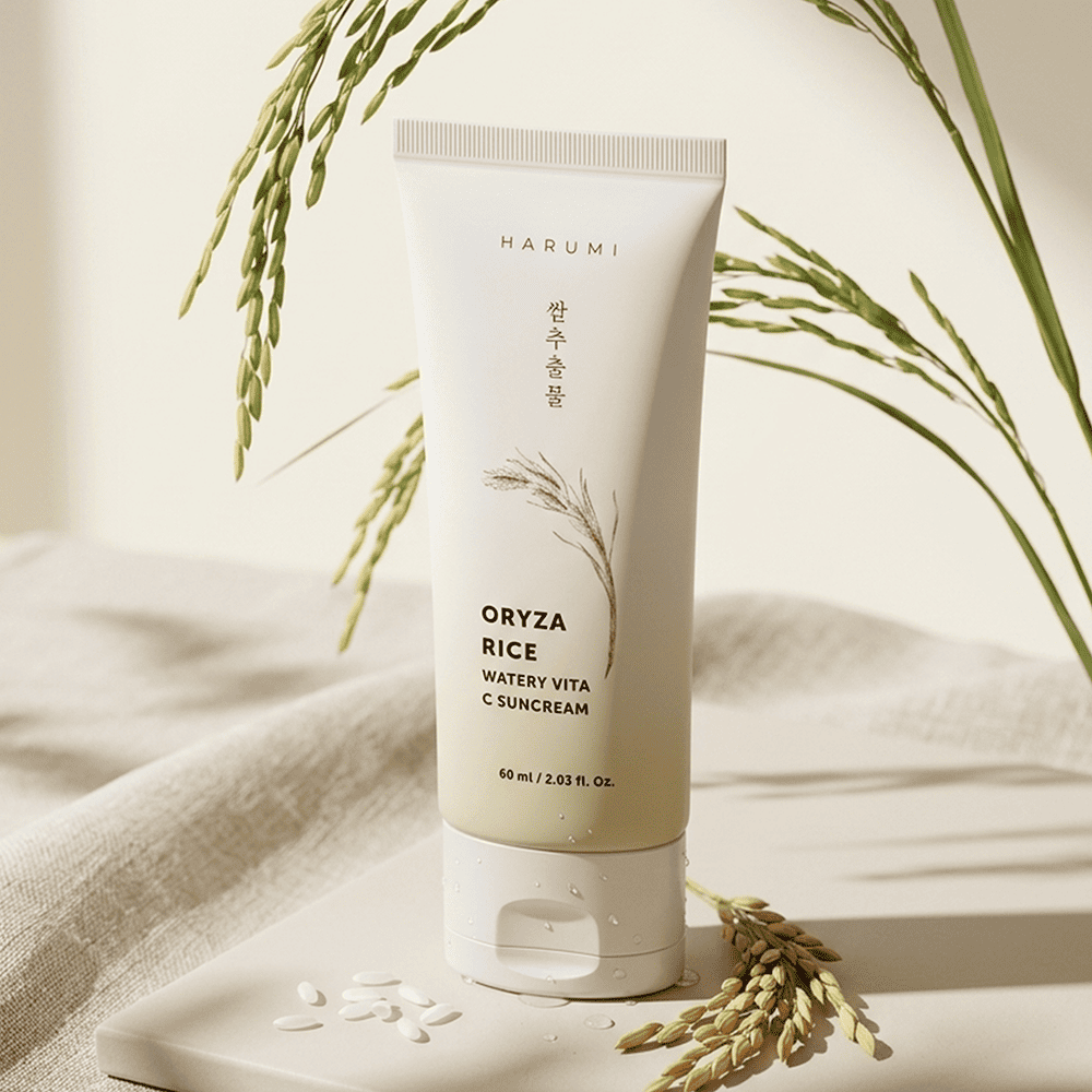 Harumi Oryza Rice Watery Vita C Suncream