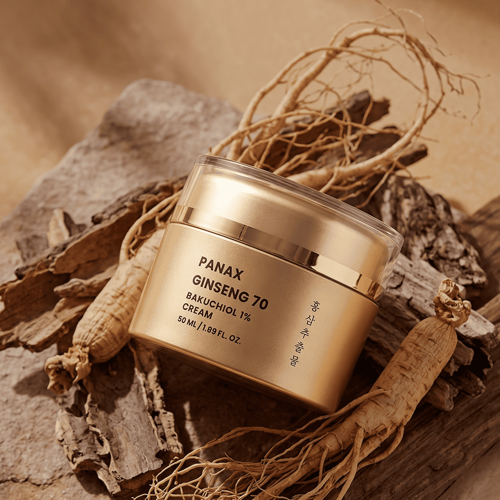 Harumi Panax Ginseng 70 Bakuchiol 1% Ectoin 1% Cream