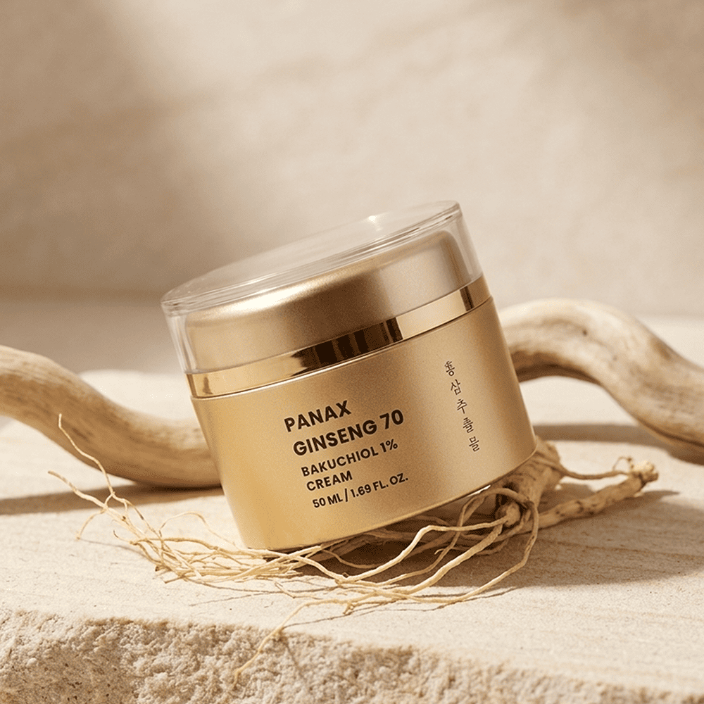 Harumi Panax Ginseng 70 Bakuchiol 1% Ectoin 1% Cream
