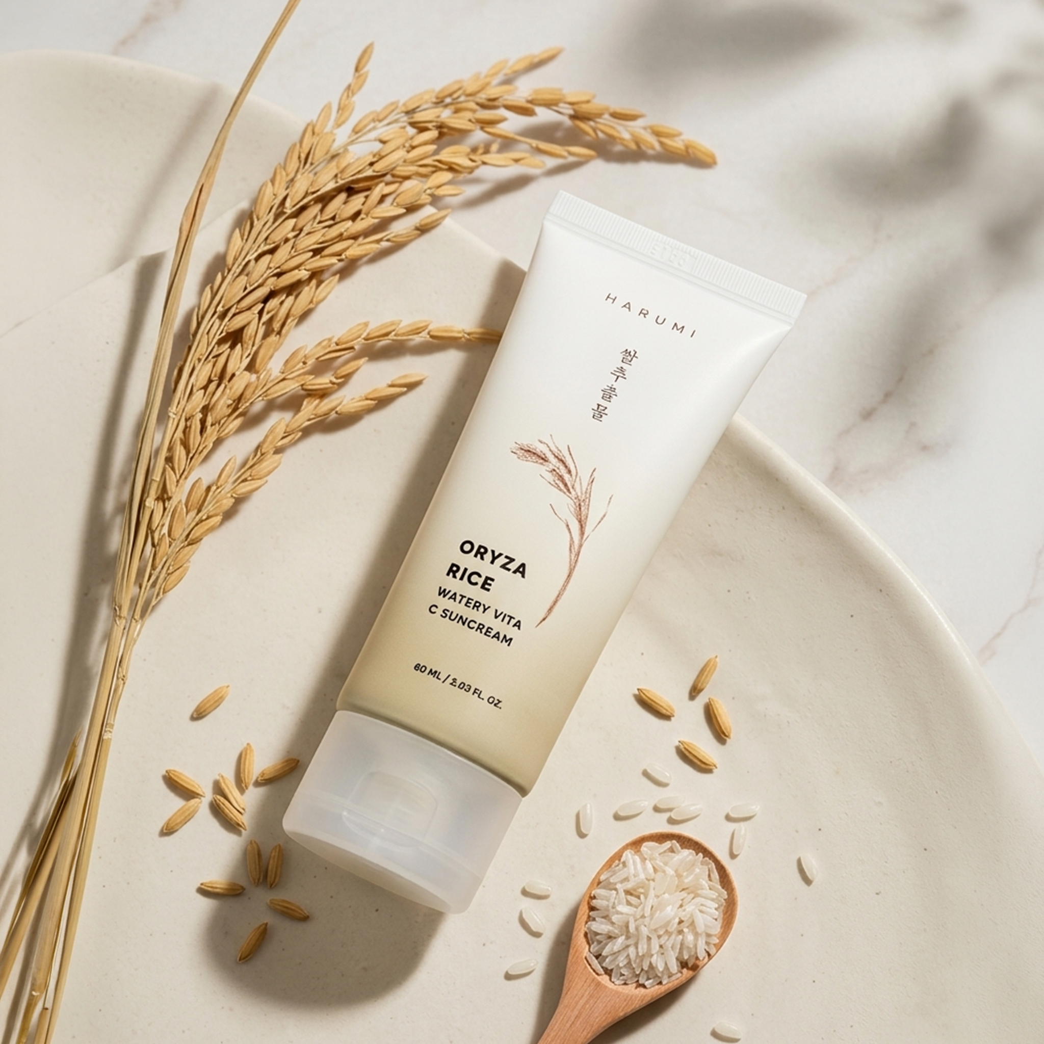 Harumi Oryza Rice Watery Vita C Suncream