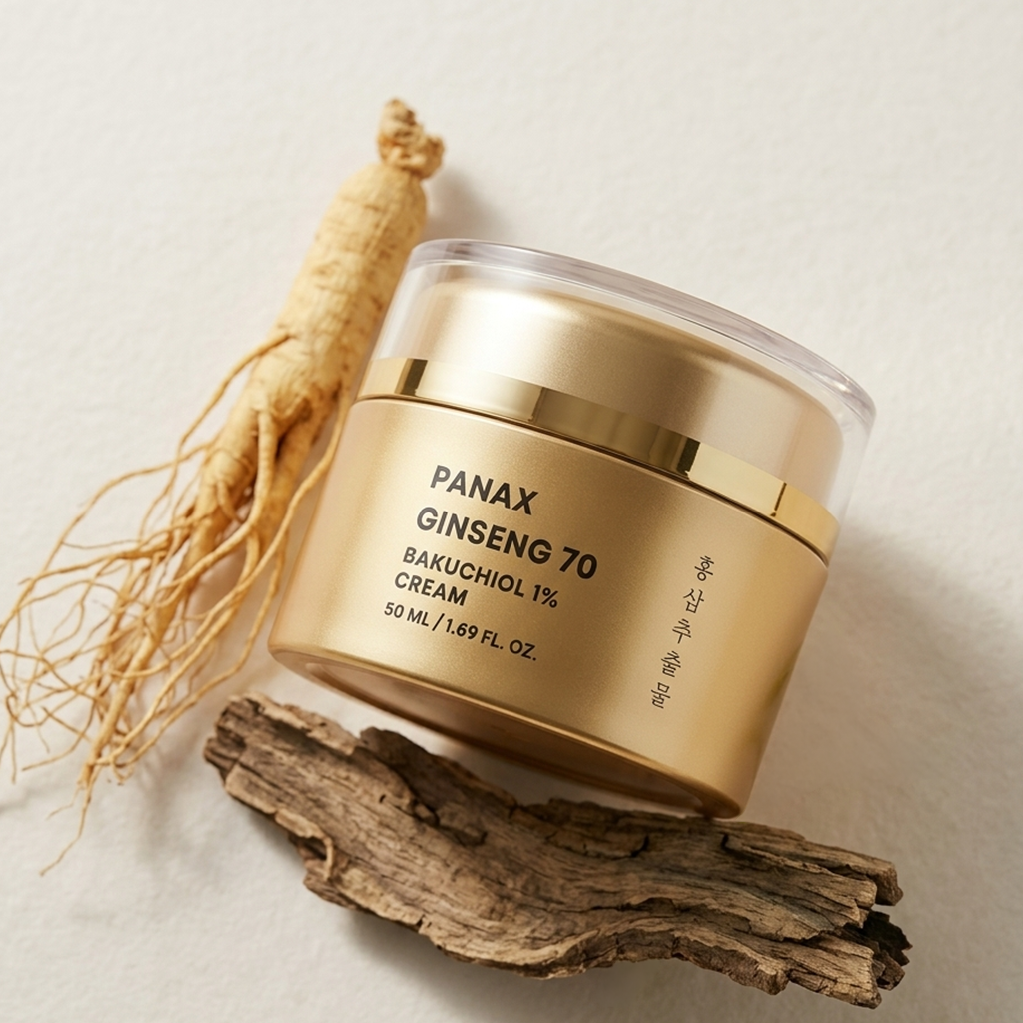 Harumi Panax Ginseng 70 Bakuchiol 1% Ectoin 1% Cream