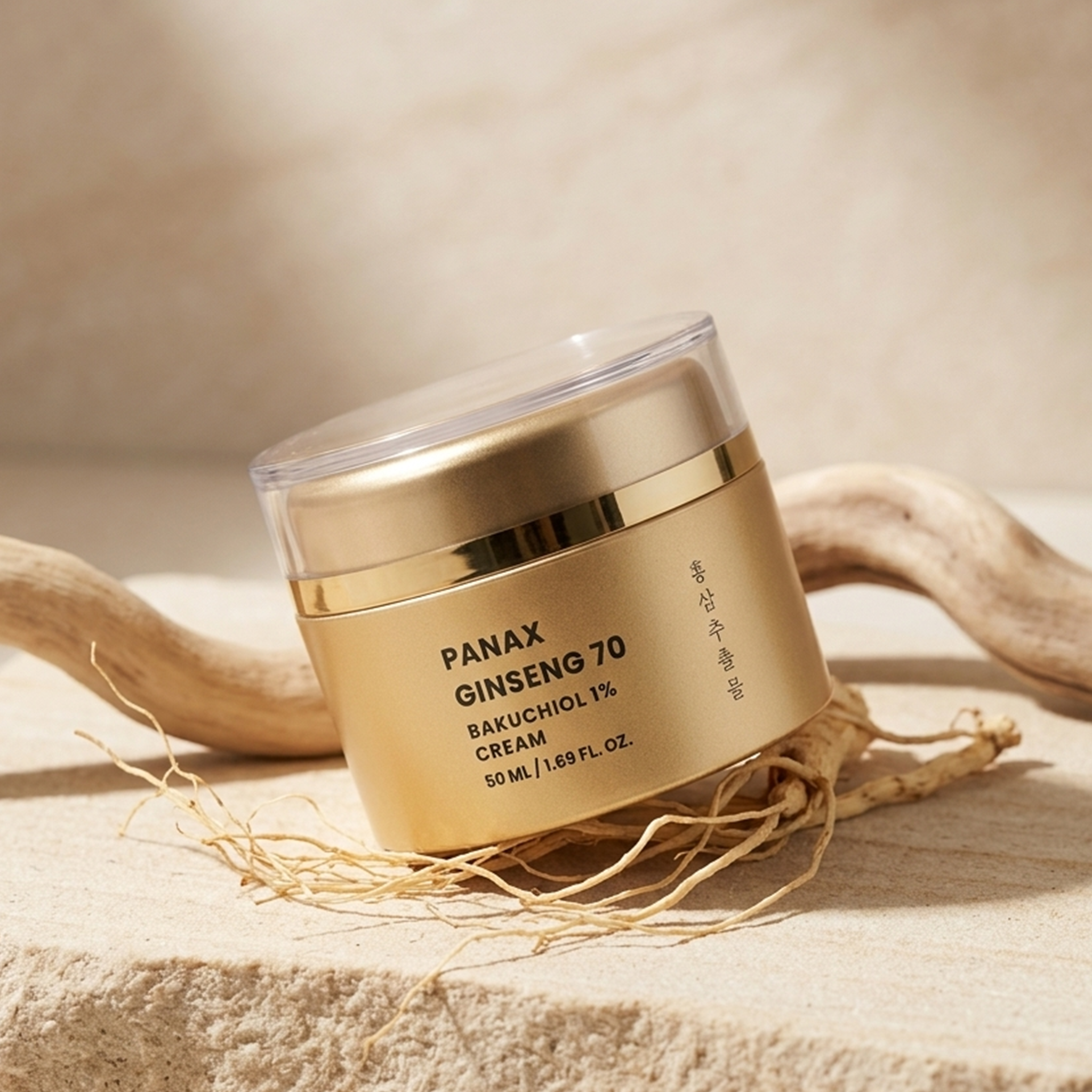 Harumi Panax Ginseng 70 Bakuchiol 1% Ectoin 1% Cream