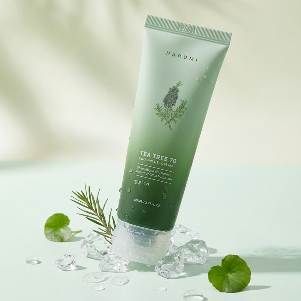 Harumi Tea Tree 70 Cooling Gel Cream