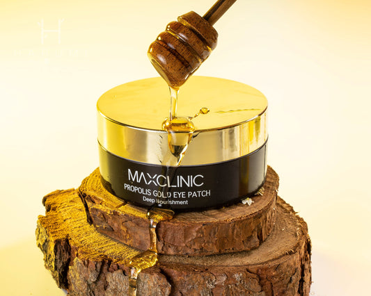 Maxclinic Propolis Gold Eye Patch Skincare maquillaje productos de belleza coreanos en Colombia kbeauty