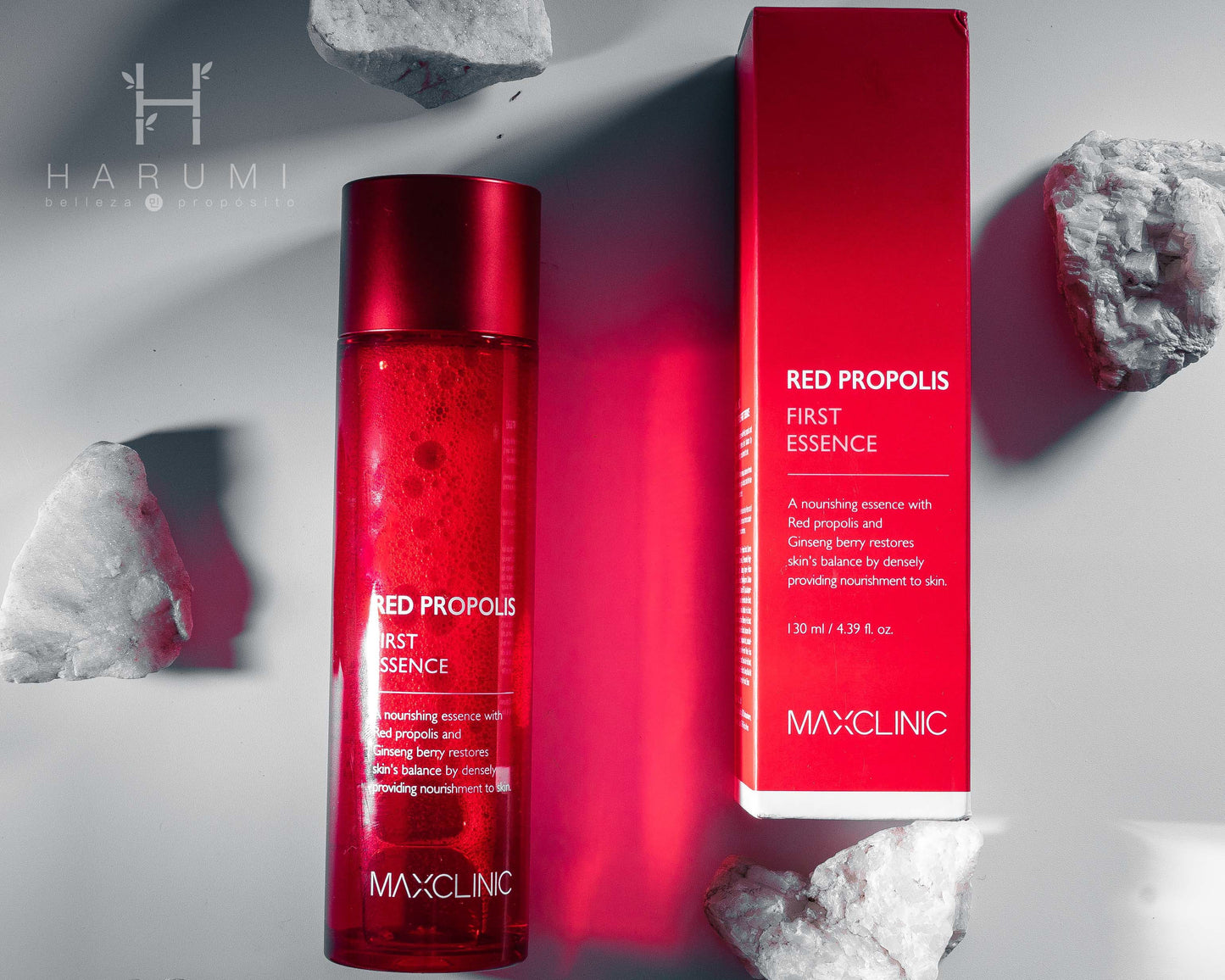 Maxclinic Red Propolis Collagen Essence & Toner Skincare maquillaje productos de belleza coreanos en Colombia kbeauty