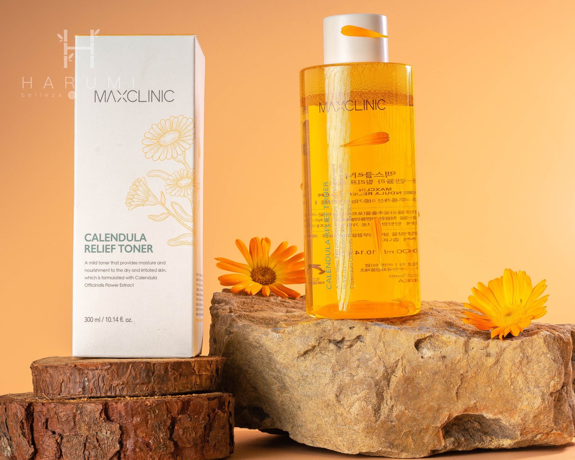 Maxclinic Calendula Relief Toner Skincare maquillaje productos de belleza coreanos en Colombia kbeauty