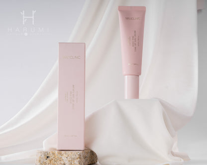 Maxclinic Rosy Pink Tone Up Sunscreen Skincare maquillaje productos de belleza coreanos en Colombia kbeauty