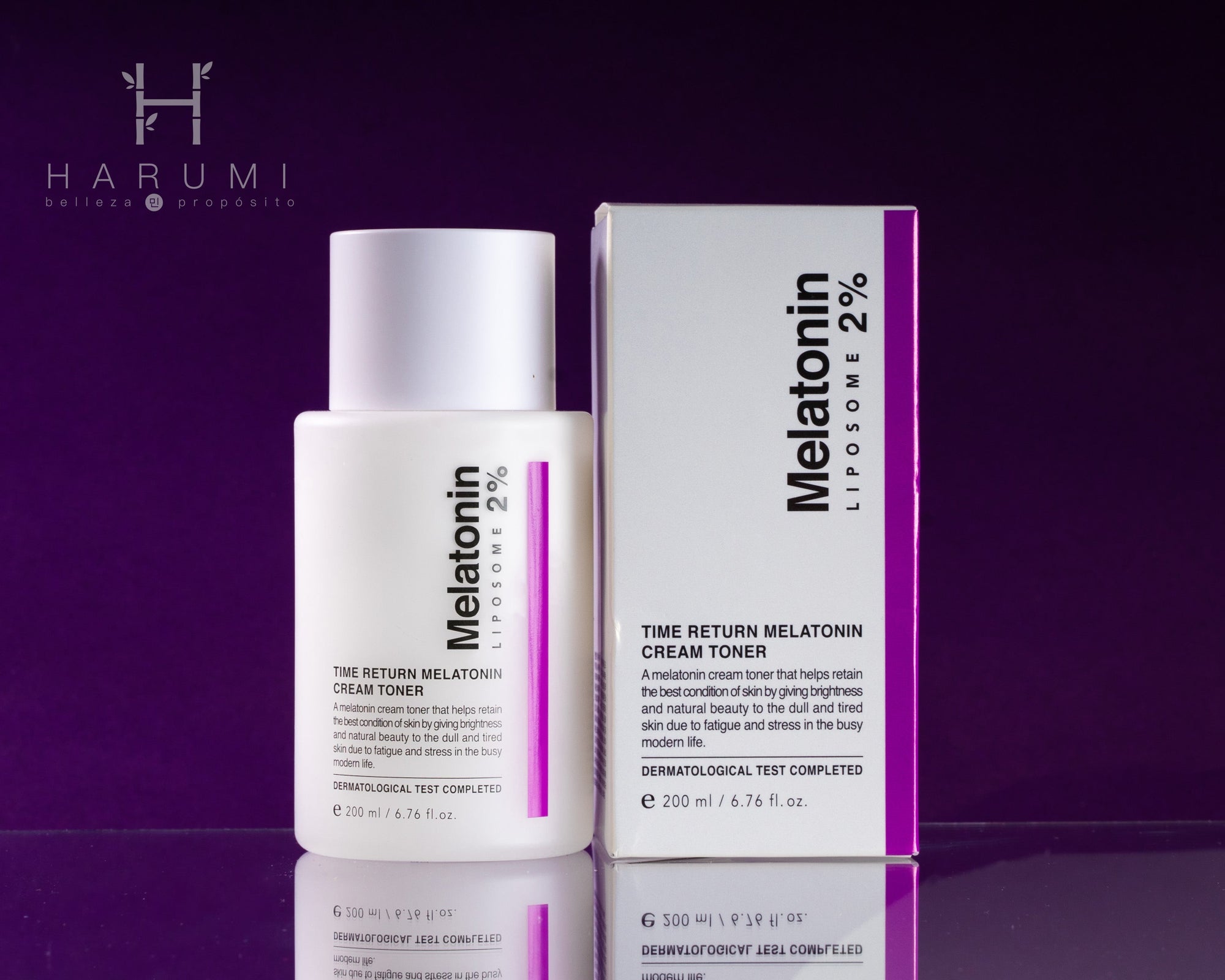 Maxclinic Time Return Melatonin Cream Toner Skincare maquillaje productos de belleza coreanos en Colombia kbeauty