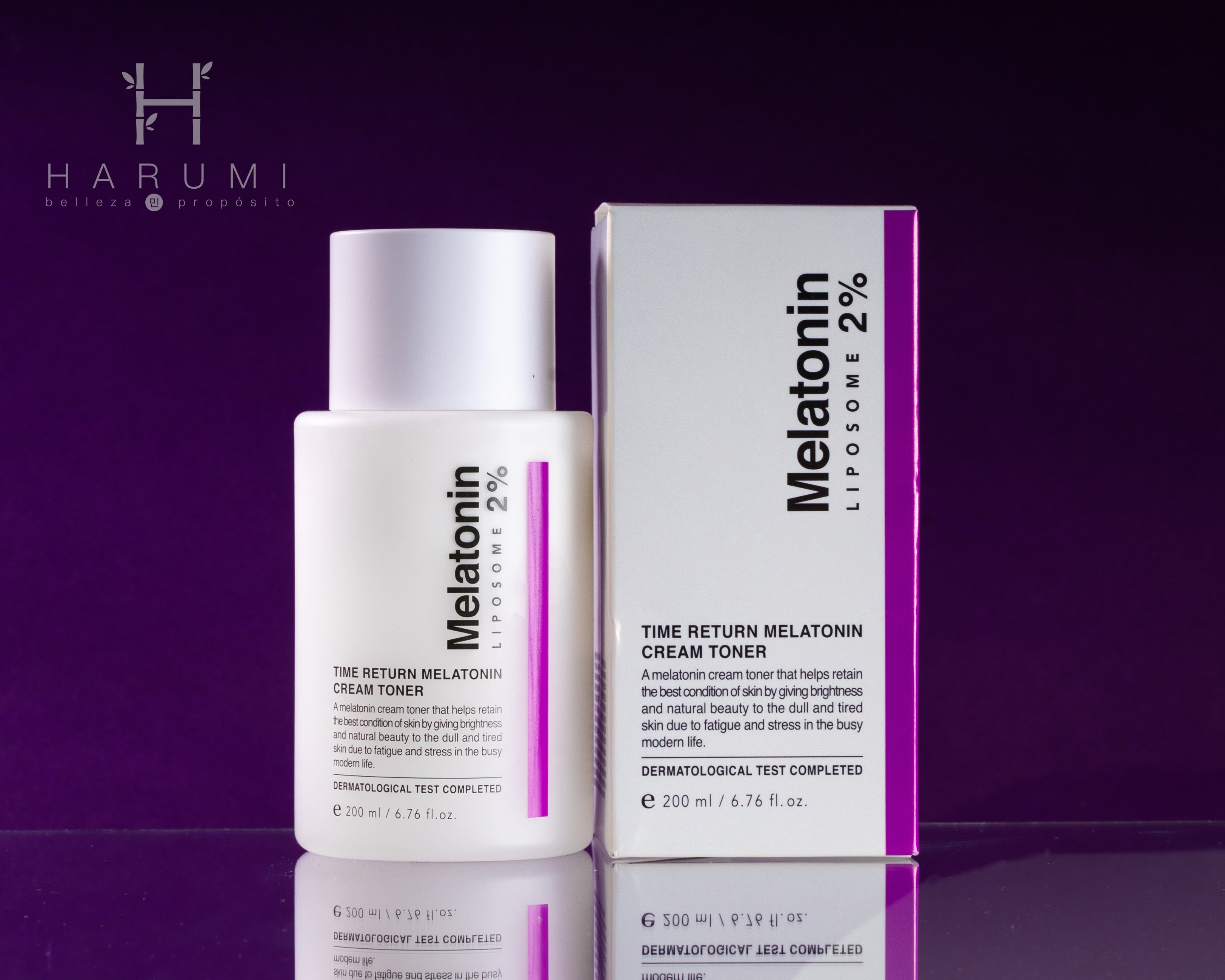 Maxclinic Time Return Melatonin Cream Toner Skincare maquillaje productos de belleza coreanos en Colombia kbeauty