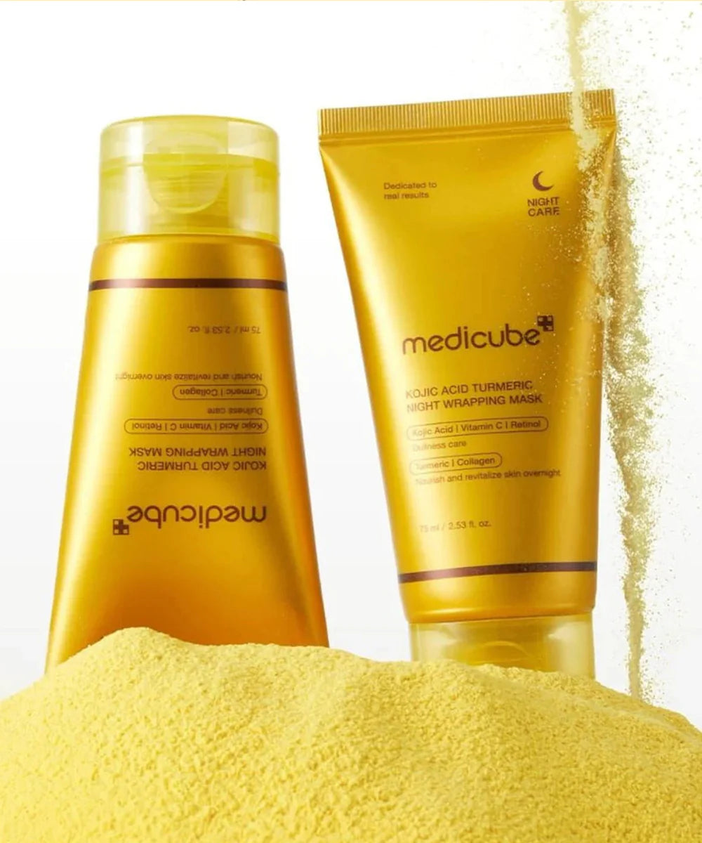 Medicube Kojic Acid Turmeric Night Wrapping Mask