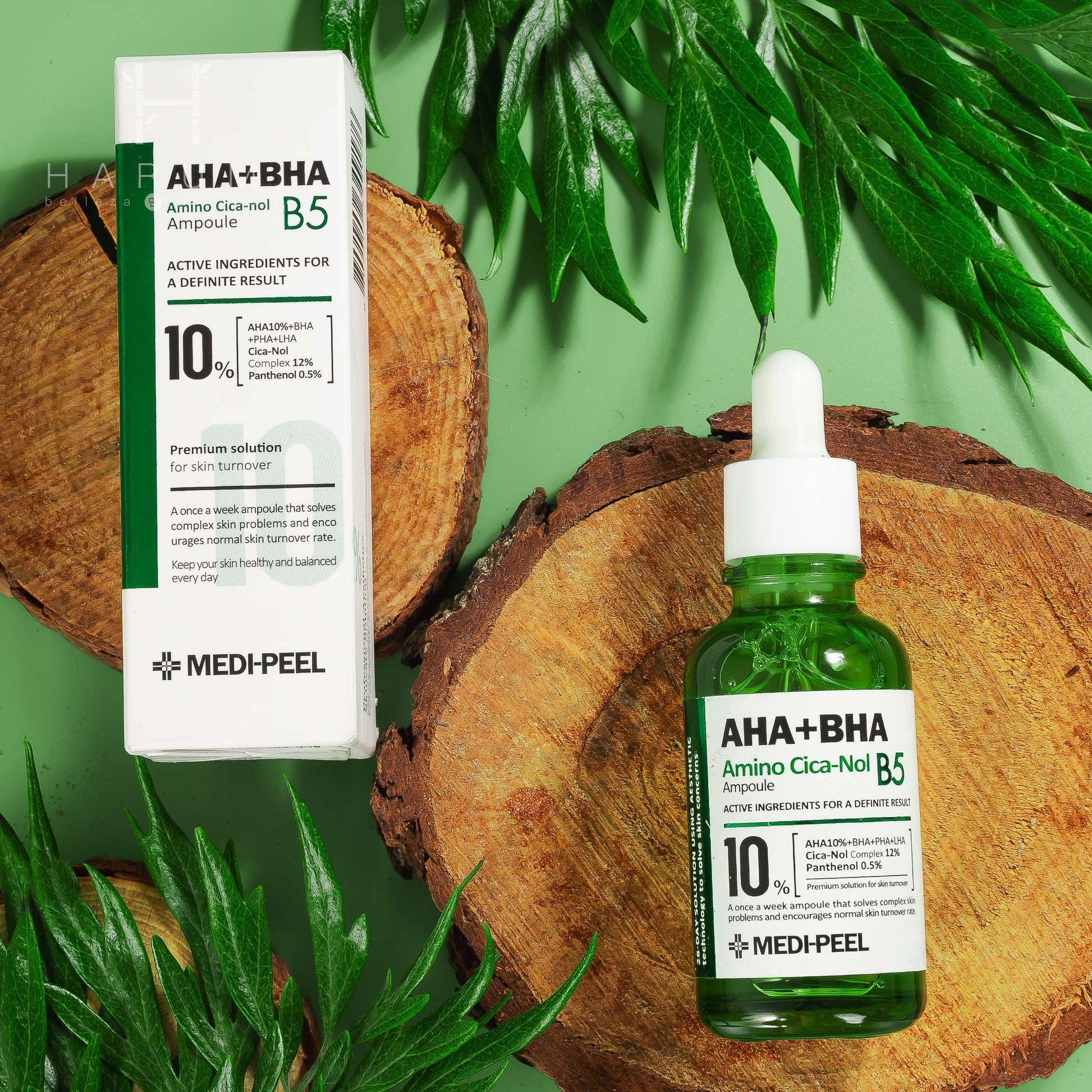Medipeel Aha Bha Zinc Cica-Nol B5 Ampoule Skincare maquillaje productos de belleza coreanos en Colombia kbeauty