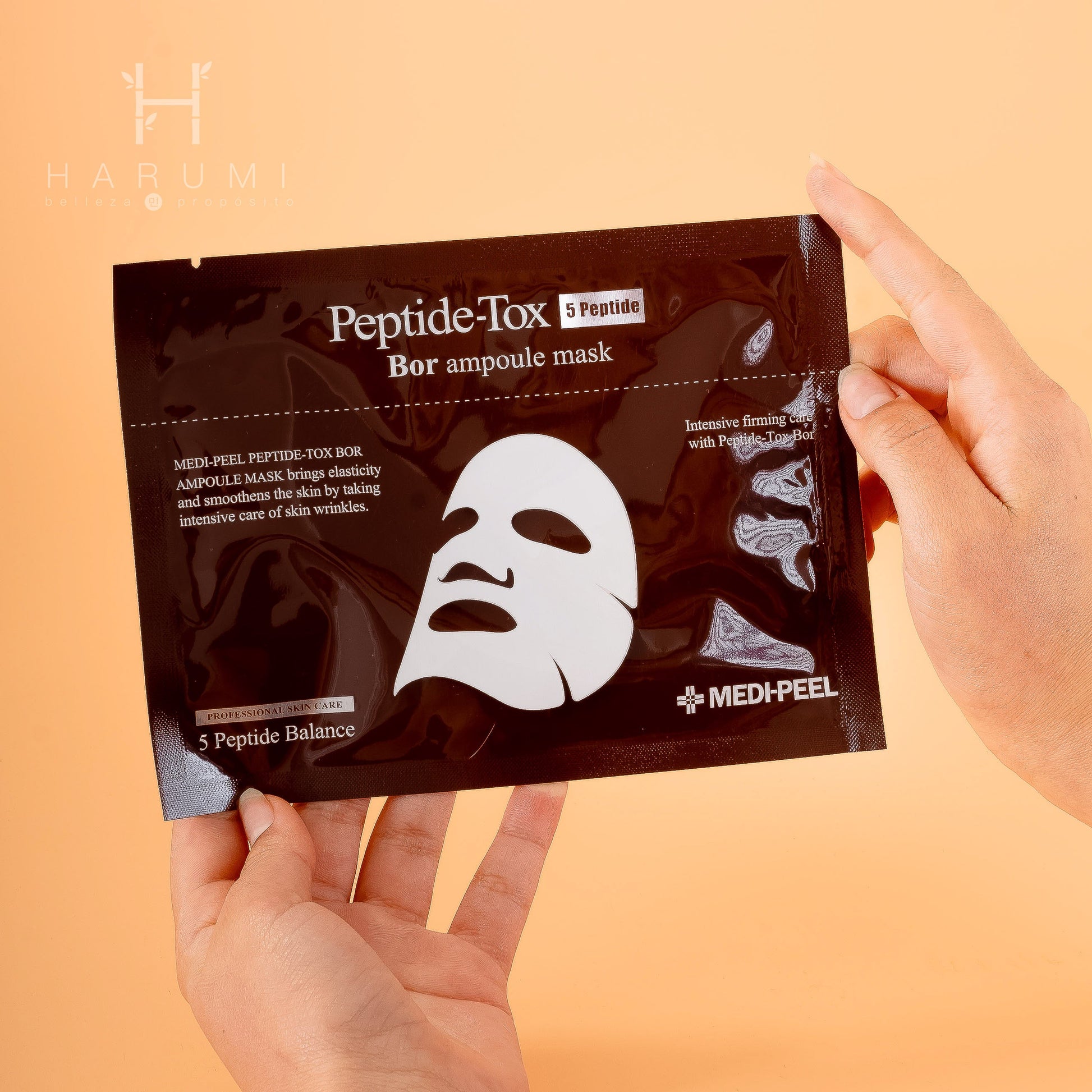 Medipeel Bor-Tox Peptide Ampoule Mask Skincare maquillaje productos de belleza coreanos en Colombia kbeauty