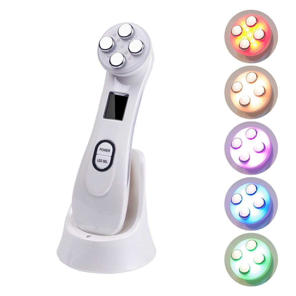 Micro Current Colorful Light Infrared Face Beauty Machine