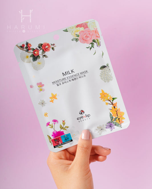 Eyenlip Milk Moisture Essence Mask Skincare maquillaje productos de belleza coreanos en Colombia kbeauty