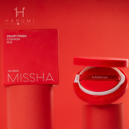 Missha Velvet Finish Cushion Skincare maquillaje productos de belleza coreanos en Colombia kbeauty