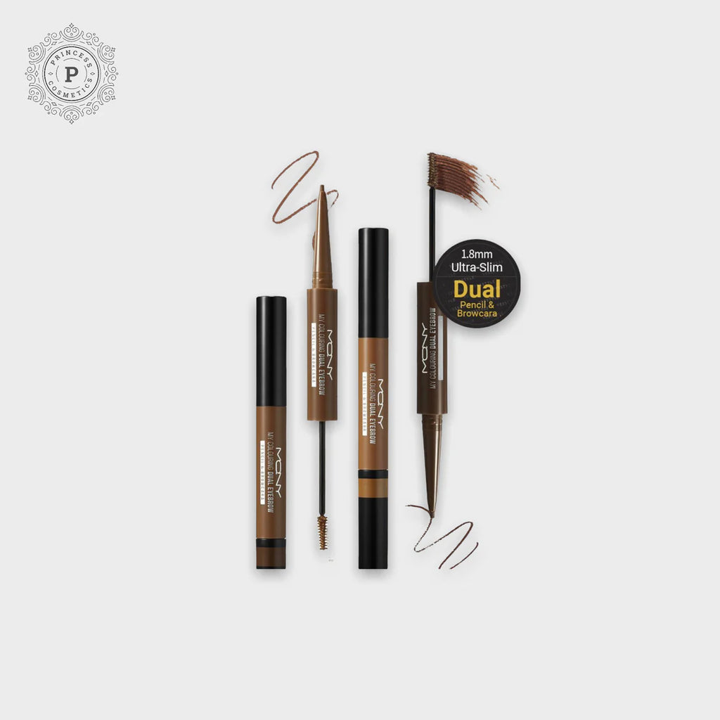 Mny My Colouring Dual Eyebrow Pencil & Browcara