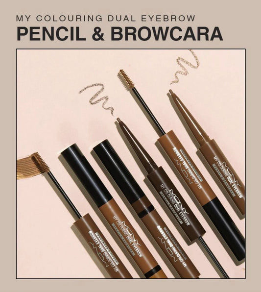 Mny My Colouring Dual Eyebrow Pencil & Browcara